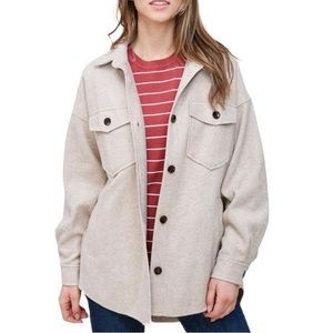 NWOT Oversized Staccato Shacket Size Small